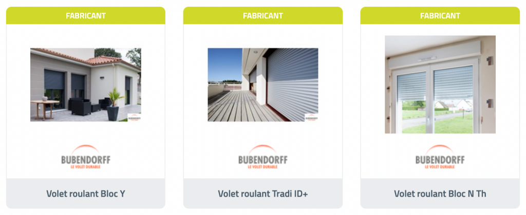 Les objets BIM du fabricant Bubendorff