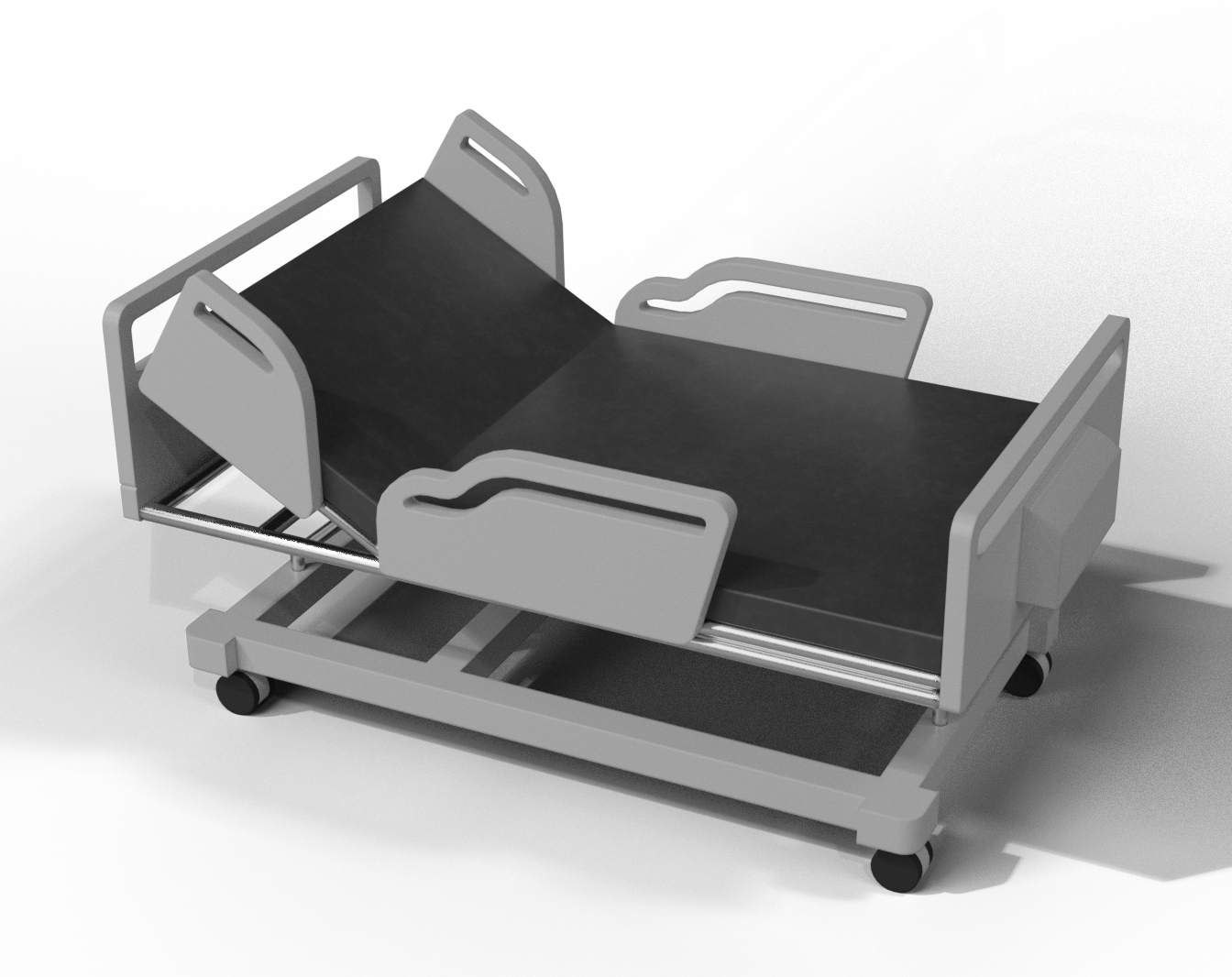 OBJET BIM Bariatric bed téléchargement gratuit de fichiers BIM, Revit