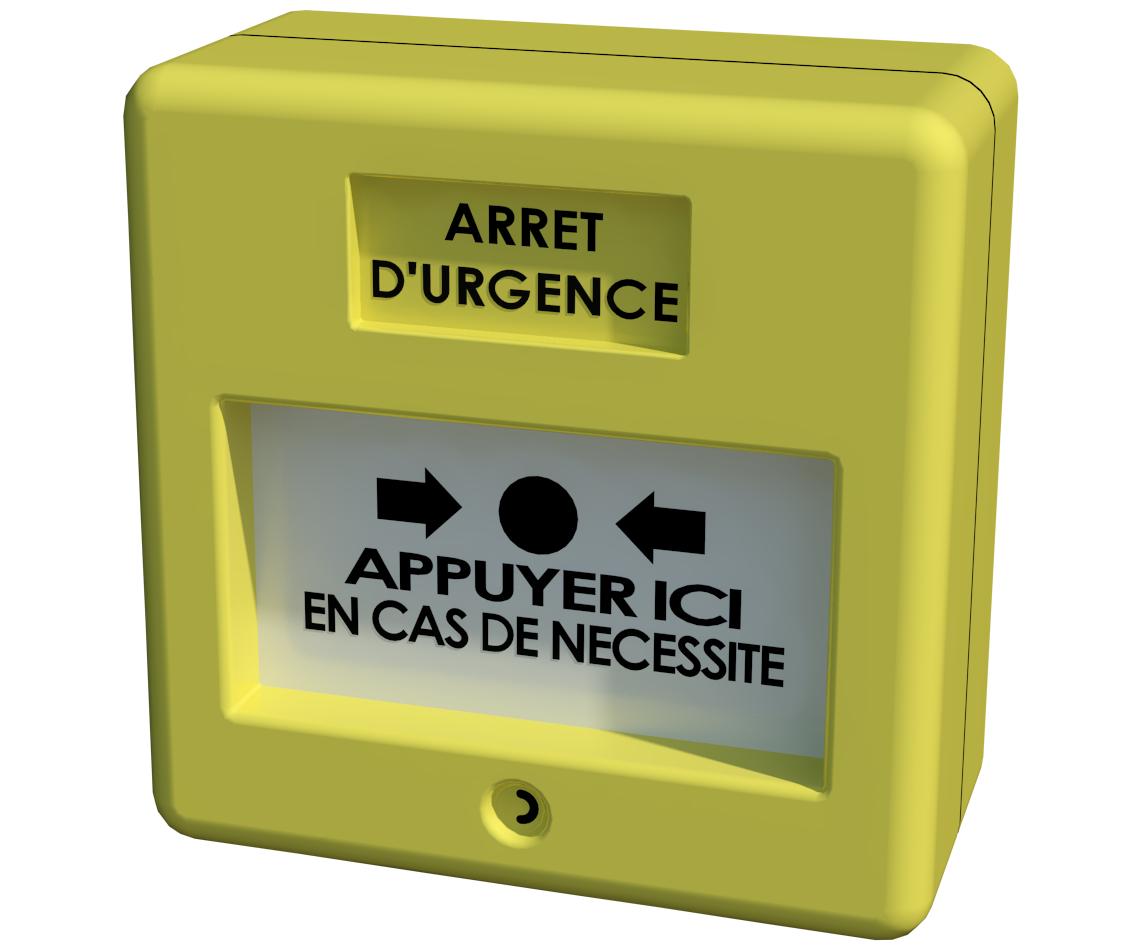 Déclencheur manuel d'alarme radio